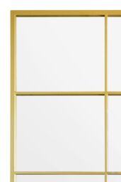 "MirrorOutlet Gold Modern Window Garden Wall Mirror 79"" X 47"" (200CM X 120CM) - Size: 1 Pack" - thumbnail 6