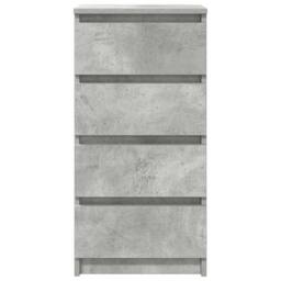 Berkfield Home Sideboard Concrete Grey 37.5x35x76 cm Engineered Wood - thumbnail 6