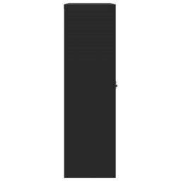 Berkfield Home File Cabinet Black 90x40x140 cm Steel - Size: 90 x 40 x 140 cm - thumbnail 5