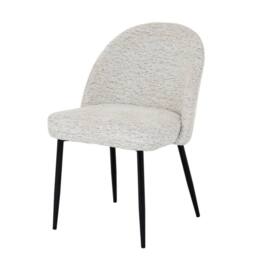 Lemon Pavilion Furniture and Decor Sorelle Indoor Dining Chair - Metal - L58 x W51 x H80 cm - White - thumbnail 1