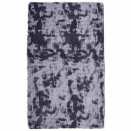 Berkfield Home Shaggy Rug High Pile NAVARRA Dark Grey 80x150 cm Polyester - Size: Medium - thumbnail 1