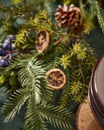 Dibor Fruits of the Forest Xmas Table Decoration Christmas Garland 1.5m - Size: Large - thumbnail 5