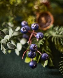 Dibor Fruits of the Forest Xmas Table Decoration Christmas Garland 1.5m - Size: Large - thumbnail 4