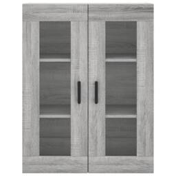 Berkfield Home Highboard Grey Sonoma 69.5x34x180 cm Engineered Wood - thumbnail 6
