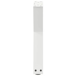 Berkfield Home Coffee Table Legs 2 pcs White 28x(42-43.3) cm Steel - thumbnail 6
