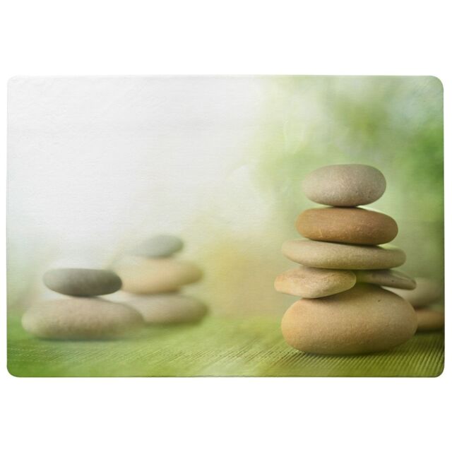 Benjamin Tate Design Rock Garden Designer Rug in Natural - Size: Large - image 1