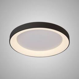 Netlighting Niseko Ring Ceiling 65cm 48W LED 3000K 3900lm Black 3yrs Warranty - thumbnail 2