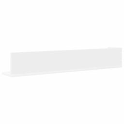 Berkfield Home Wall Shelves 2 pcs White 100x16.5x16.5 cm Engineered Wood - thumbnail 7