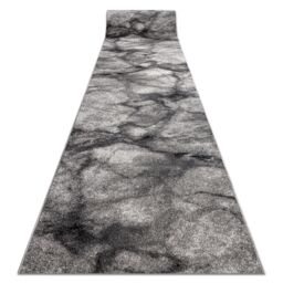 RugsX Silver Marble Runner in Grey - Size: 100 cm x 230 cm - thumbnail 2