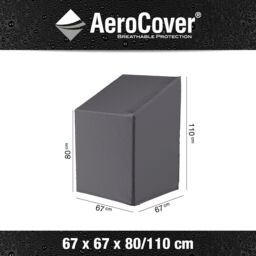 Ruma AeroCover Garden Bench Protective Polyester Waterproof Cover W160xD75xH85cm in Dark Grey - Size: 1 Pack - thumbnail 2