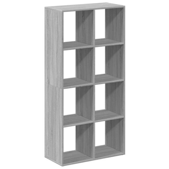 Berkfield Home Room Divider Bookcase Grey Sonoma 69.5x29x137.5 cm Engineered Wood - image 1