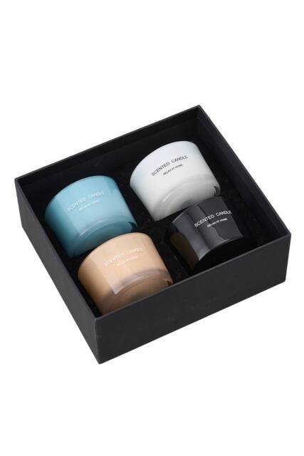 Living and Home 4-Pack Soy Wax Scented Candle Set - image 1