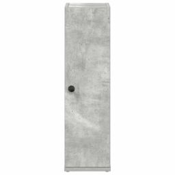 Berkfield Home Bathroom Cabinet with Roll Holder Concrete Grey 20.5x22x72 cm - thumbnail 4