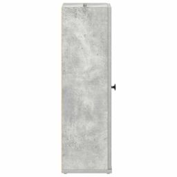 Berkfield Home Bathroom Cabinet with Roll Holder Concrete Grey 20.5x22x72 cm - thumbnail 6