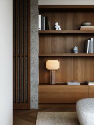 Nordlux Vintage Indoor Table Lamp Brown Marble E27 On-Fixture Switch - Mains Powered, IP20 in Beige - thumbnail 7