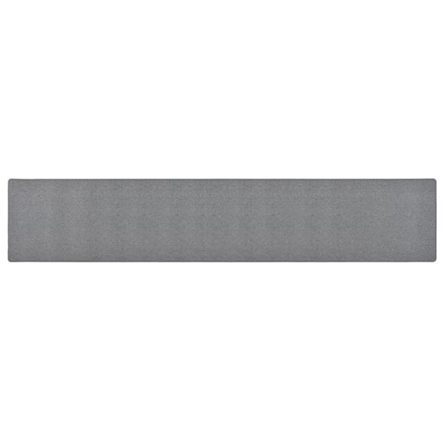 Berkfield Home Carpet Runner Dark Grey 50x300 cm - Size: 100 cm diameter - image 1
