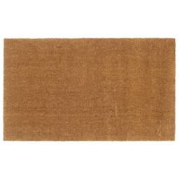 Berkfield Home Door Mat Natural 90x150 cm Tufted Coir in Brown