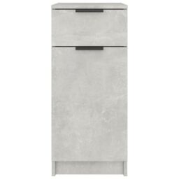 Berkfield Home Desk Cabinet Concrete Grey 33.5x50x75 cm Engineered Wood - thumbnail 6