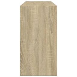 Berkfield Home Sink Cabinet Sonoma Oak 90x29x55 cm Engineered Wood in Brown - Size: 90 x 29 x 55 cm - thumbnail 6