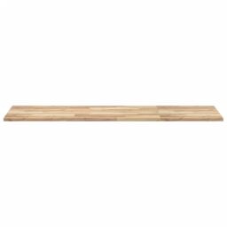 Berkfield Home Table Top Rectangular 120x50x2 cm Solid Wood Acacia in Brown - Size: 120 x 50 x 2 cm - thumbnail 4