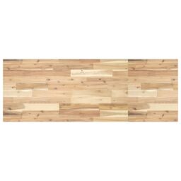 Berkfield Home Table Top Rectangular 120x50x2 cm Solid Wood Acacia in Brown - Size: 120 x 50 x 2 cm - thumbnail 2