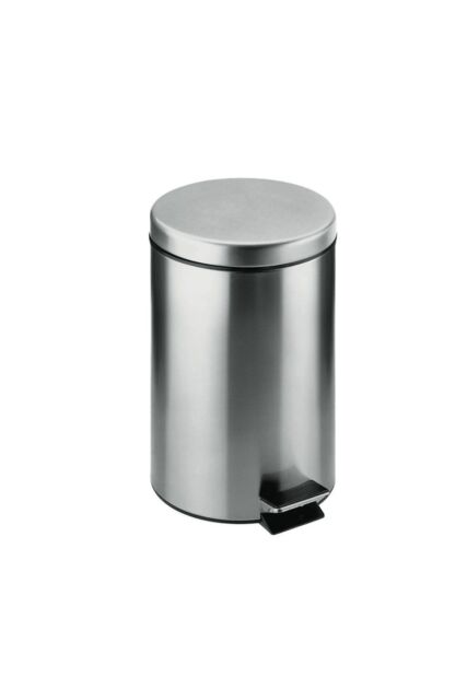 Cosmic Bathroom & Kitchen, Bin 5L capacity, Silver, Architect S+ Collection in Silver - image 1
