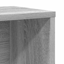 Berkfield Home Bookcase Grey Sonoma 60x24x85 cm Engineered Wood - Size: 60 x 24 x 85 cm - thumbnail 8