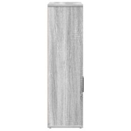 Berkfield Home Bookcase Grey Sonoma 60x24x85 cm Engineered Wood - Size: 60 x 24 x 85 cm - thumbnail 6