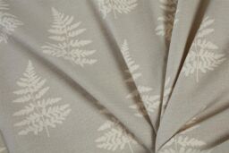 Sundour Esher Fern Leaf Eyelet Curtains in Grey - Size: 117 cm width x 229 cm drop - thumbnail 3