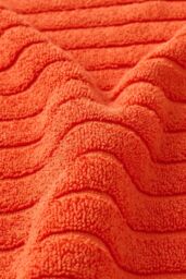 CHRISTY 'Prism' Luxury 100% Turkish Cotton Bath Mats in Orange - thumbnail 3
