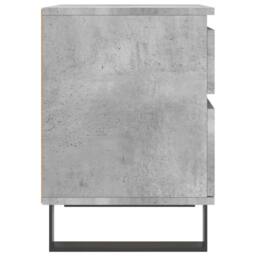 Berkfield Home Bedside Cabinets 2 pcs Concrete Grey 40x35x50 cm Engineered Wood - Size: 40 x 35 x 50 cm - thumbnail 8