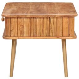 Berkfield Home Durable Coffee Table 100x50x40 cm Solid Acacia Wood in Brown - Size: 100 x 50 x 40 cm - thumbnail 4