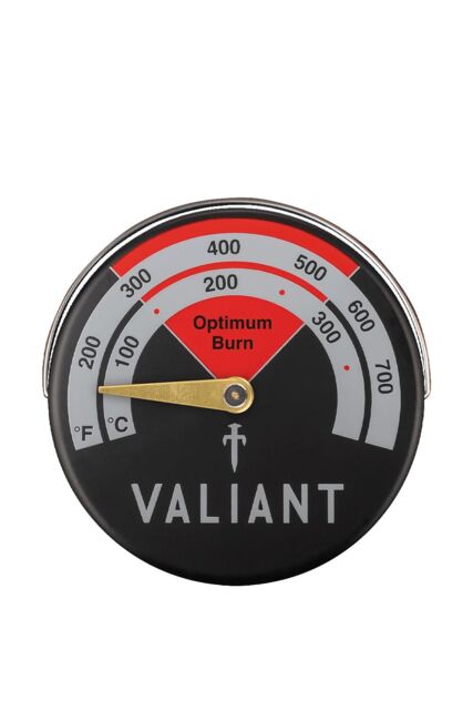 Valiant Magnetic Stove Thermometer in Red - image 1