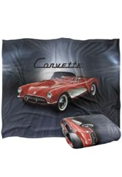 Chevrolet Corvette Shine Silky Touch Super Soft Throw Blanket 152 X 127 cm in White - thumbnail 2