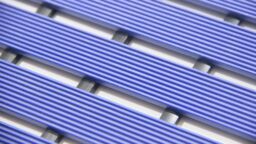 Nicoman PVC Duckboard Anti Slip Shower Mat Bath Mat 61cm x 43cm in Blue - Size: 61 cm x 43 cm - thumbnail 2