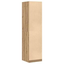 Berkfield Home Wardrobe Artisan Oak 50x50x200 cm Engineered Wood in Brown - Size: 50 x 50 x 200 cm - thumbnail 6