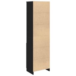 Berkfield Home Highboard Black Oak 50x35x180 cm Engineered Wood - Size: 50 x 35 x 180 cm - thumbnail 8