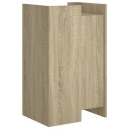 Berkfield Home Sideboard Sonoma Oak 45x35x75 cm Engineered Wood in Brown - Size: 45 x 35 x 75 cm - thumbnail 6
