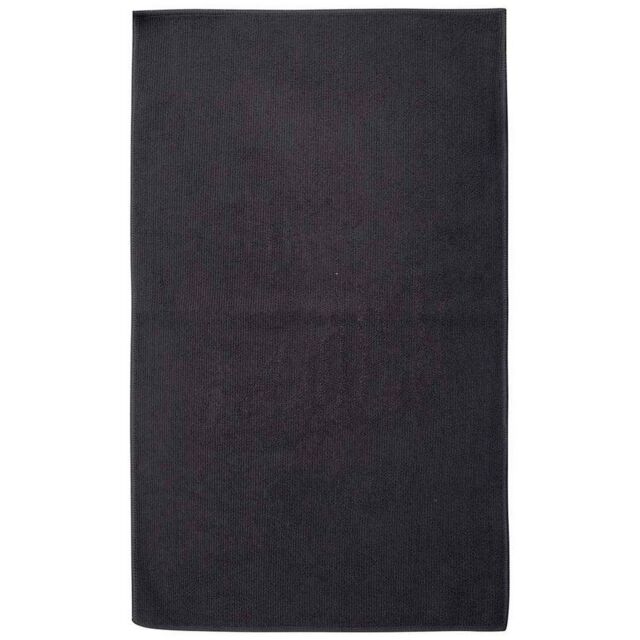 Towel City Microfibre Guest Towel in Dark Grey - image 1