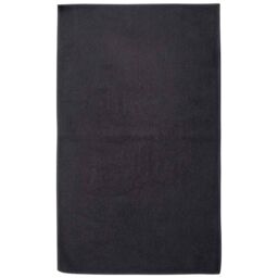 Towel City Microfibre Guest Towel in Dark Grey - thumbnail 1