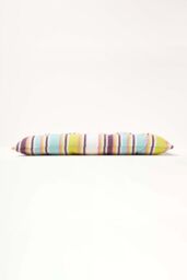 Homescapes Set of 4 Osaka Green Stripe Seat Pad with Button Straps, 40 x 40 cm - Size: 40 cm x 40 cm - thumbnail 6