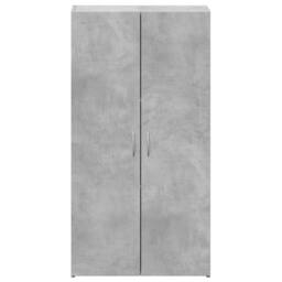 Berkfield Home File Cabinet Concrete Grey 60x32x115 cm Engineered Wood - Size: 60 x 32 x 115 cm - thumbnail 4