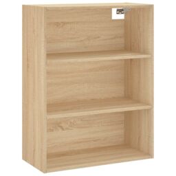 Berkfield Home Highboard Sonoma Oak 69.5x34x180 cm Engineered Wood in Brown - thumbnail 5