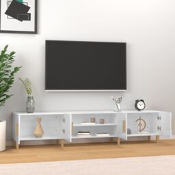 Berkfield Home TV Cabinet High Gloss White 180x31.5x40 cm Engineered Wood - thumbnail 3