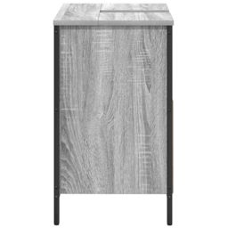 Berkfield Home Bathroom Basin Cabinet Grey Sonoma 60x34.5x60 cm - thumbnail 7