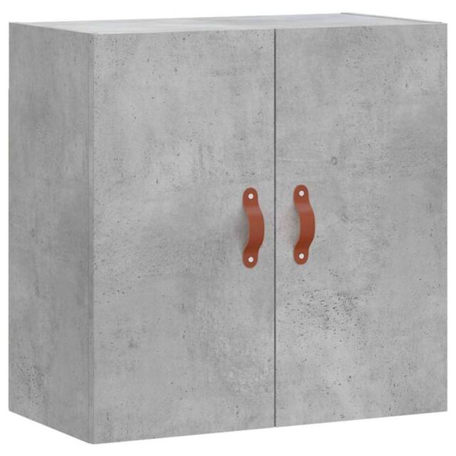 Berkfield Home Wall Cabinet Concrete Grey 60x31x60 cm Engineered Wood - Size: 60 x 31 x 60 cm - image 1
