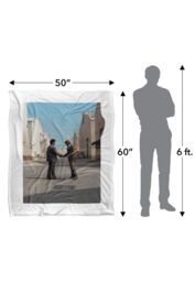 Pink Floyd Wish You Were Here Silky Touch Super Soft Throw Blanket 152 X 127 cm in White - thumbnail 5