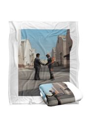 Pink Floyd Wish You Were Here Silky Touch Super Soft Throw Blanket 152 X 127 cm in White - thumbnail 2