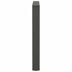 Berkfield Home Dining Table Legs V-Shape 2 pcs Anthracite 90x(72-73.3) cm Steel - thumbnail 6