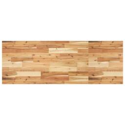 Berkfield Home Desk Top Oil Finished 140x50x2 cm Solid Wood Acacia in Brown - Size: 140 x 50 x 2 cm - thumbnail 2